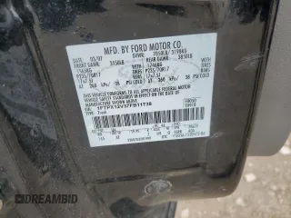 2007 Ford F-150 XL with VIN 1FTPX12V37FB11738, listed as a Copart auction lot 57666005 with 117,047 mi miles and Clean title. Bid and sale history available at DreamBid. Image 12.