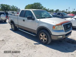 2005 Ford F-150 XLT with VIN 1FTPX14565KC84798, listed as a IAAI auction lot 42064262 with 149,534 mi miles. Bid and sale history available at carsss.com. Image 1.