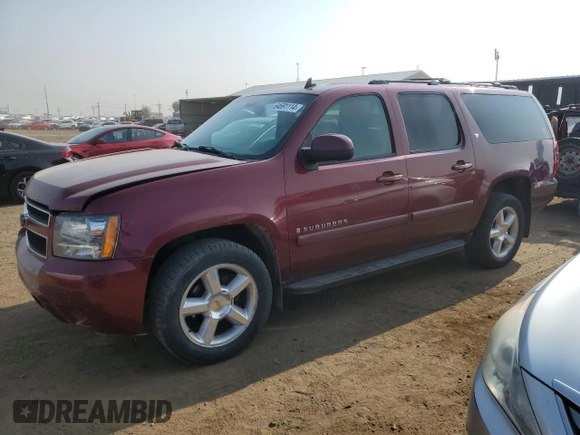 2008 Chevrolet Suburban LTZ with VIN 3GNFK16378G134899, listed as a Copart auction lot 64691114 with 255,400 mi miles and Salvage Title. Bid and sale history available at carsss.com. Image 1.