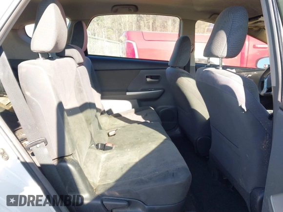 2013 Toyota Prius Two with VIN JTDZN3EU6D3212895, listed as a IAAI auction lot 41854065 with Not Provided miles and . Bid and sale history available at carsss.com. Image 8.