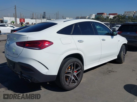 2023 Mercedes-Benz GLE 53 AMG with VIN 4JGFD6BB8PA837708, listed as a IAAI auction lot 41645242 with 31,385 mi miles and . Bid and sale history available at DreamBid. Image 4.