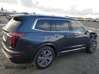 2021 Cadillac XT6 Premium Luxury with VIN 1GYKPERS3MZ150928, listed as a Copart auction lot 86551144 with 12,311 mi miles and Salvage title. Bid and sale history available at DreamBid. Image 3.