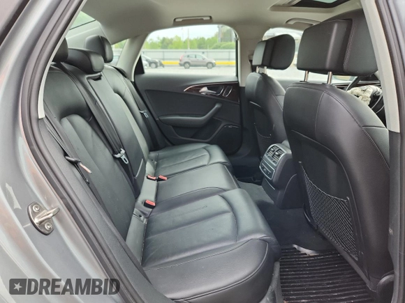 2015 Audi A6 Premium Plus with VIN WAUFGAFC7FN010515, listed as a Copart auction lot 61332435 with 169,121 mi miles and Clean title. Bid and sale history available at DreamBid. Image 10.