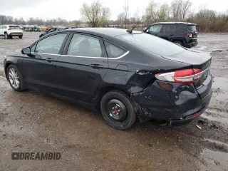 2017 Ford Fusion SE with VIN 3FA6P0HD4HR353470, listed as a Copart auction lot 51620435 with 81,537 mi miles and Salvage Title. Bid and sale history available at carsss.com. Image 2.