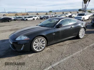 2010 Jaguar XK with VIN SAJWA4FB5ALB34417, listed as a Copart auction lot 47016215 with 78,757 mi miles and Salvage Title. Bid and sale history available at carsss.com. Image 1.