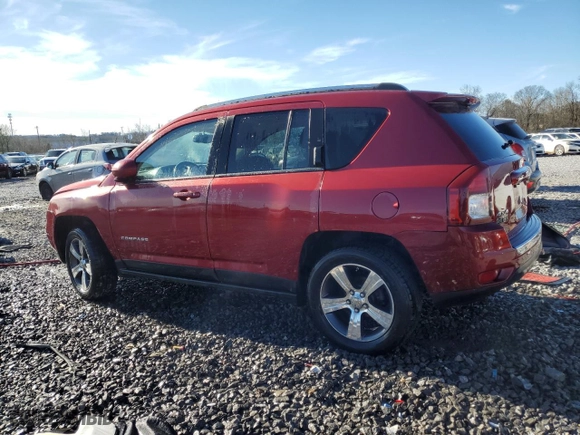 2016 Jeep Compass High Altitude Edition with VIN 1C4NJDEB0GD559443, listed as a Copart auction lot 47983765 with 108,818 mi miles and Salvage Title. Bid and sale history available at carsss.com. Image 2.
