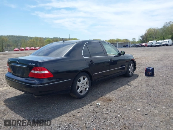 2005 Lexus LS 430 z VIN JTHBN36F450174540, wystawiony jako IAAI lot #42127938 z przebiegiem 216 251 mil mil oraz . Historia ofert i sprzedaży dostępna na DreamBid. Obrazek 4.