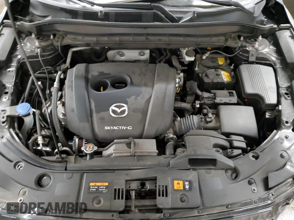 2021 Mazda CX-5 Touring with VIN JM3KFACM5M1347827, listed as a Copart auction lot 49665965 with 46,636 mi miles and Salvage Title. Bid and sale history available at carsss.com. Image 12.
