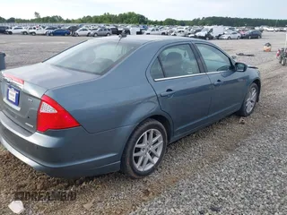 2012 Ford Fusion SEL with VIN 3FAHP0JG1CR106090, listed as a IAAI auction lot 39492904 with 120,721 mi miles. Bid and sale history available at carsss.com. Image 4.