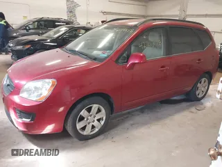 2008 Kia Rondo LX with VIN KNAFG526X87136219, listed as a IAAI auction lot 42149438 with 74,472 mi miles. Bid and sale history available at carsss.com. Image 2.