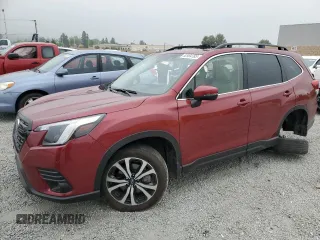 2024 Subaru Forester Limited с VIN JF2SKALCXRH430813, выставлен на аукционе Copart как лот 52984785 с пробегом 17 945 миль миль и Списание • Salvage title. История ставок и продаж доступна на DreamBid. Изображение 1.