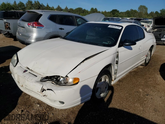2003 Chevrolet Monte Carlo SS with VIN 2G1WX12K039157010, listed as a Copart auction lot 69528724 with 101,934 mi miles and Salvage Title. Bid and sale history available at carsss.com. Image 1.