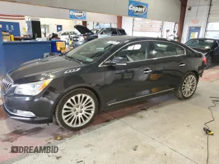 2014 Buick LaCrosse Premium II with VIN 1G4GF5G3XEF301871, listed as a Copart auction lot 52862125 with 161,473 mi miles and Salvage Title. Bid and sale history available at carsss.com. Image 1.