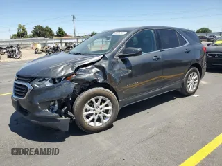 2018 Chevrolet Equinox LT z VIN 2GNAXJEV6J6142654, wystawiony jako Copart lot #60076885 z przebiegiem 93 353 mil mil oraz Szkoda całkowita • Salvage title. Historia ofert i sprzedaży dostępna na DreamBid. Obrazek 1.