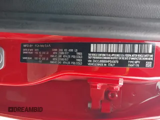 2017 Jeep Renegade Altitude with VIN ZACCJBBB5HPE43979, listed as a IAAI auction lot 41829163 with 109,500 mi miles and . Bid and sale history available at DreamBid. Image 9.