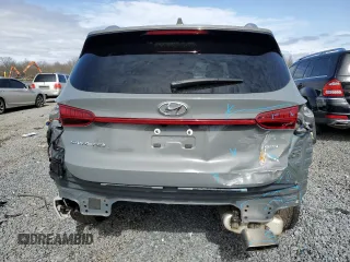 2022 Hyundai Santa Fe SEL with VIN 5NMS3DAJ1NH427600, listed as a Copart auction lot 47763165 with 117,795 mi miles and Salvage Title. Bid and sale history available at carsss.com. Image 6.