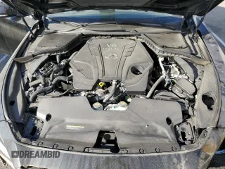 2024 Infiniti Q50 Luxe with VIN JN1EV7BR6RM630707, listed as a Copart auction lot 77115644 with 3,013 mi miles and Salvage Title. Bid and sale history available at DreamBid. Image 11.