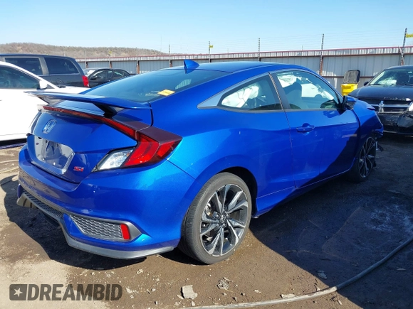 2017 Honda Civic Si with VIN 2HGFC3A51HH755194, listed as a IAAI auction lot 41433590 with 150,884 mi miles and . Bid and sale history available at DreamBid. Image 4.