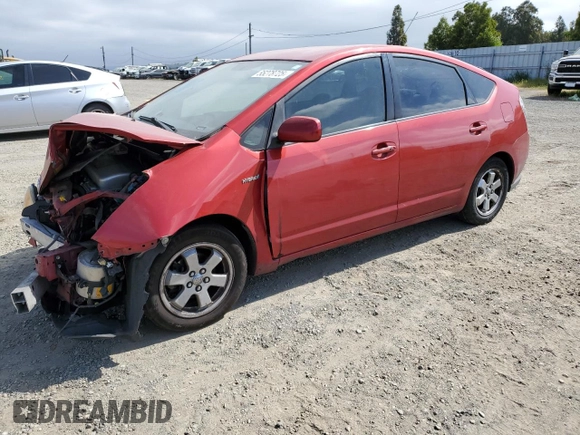 2007 Toyota Prius with VIN JTDKB20U477620188, listed as a Copart auction lot 55278725 with Not provided miles and Salvage title. Bid and sale history available at DreamBid. Image 1.