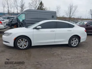 2015 Chrysler 200 Limited with VIN 1C3CCCAB8FN675942, listed as a IAAI auction lot 41956660 with 121,441 mi miles. Bid and sale history available at carsss.com. Image 14.