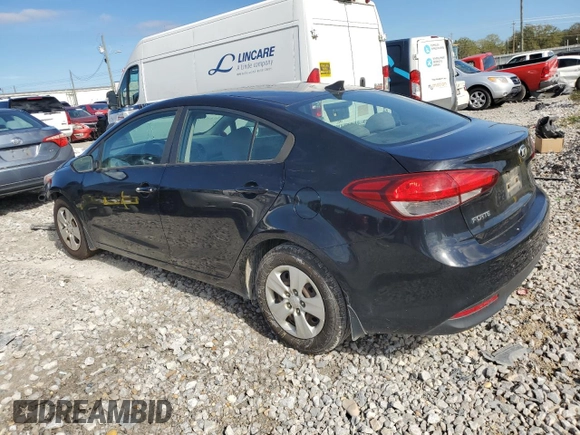 2017 Kia Forte LX with VIN 3KPFK4A72HE061103, listed as a Copart auction lot 80927734 with 156,753 mi miles and Salvage Title. Bid and sale history available at carsss.com. Image 2.