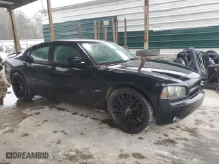 2010 Dodge Charger R/T with VIN 2B3CA5CT9AH156470, listed as a Copart auction lot 87279304 with 206,789 mi miles and Salvage Title. Bid and sale history available at carsss.com. Image 4.