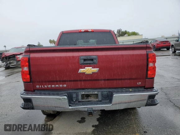 2017 Chevrolet Silverado 1500 LT with VIN 3GCPCREC2HG112108, listed as a Copart auction lot 49317755 with 96,753 mi miles and Salvage Title. Bid and sale history available at carsss.com. Image 6.