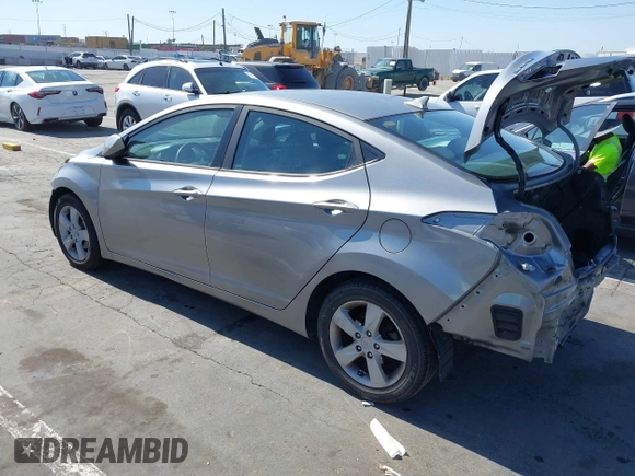 2012 Hyundai Elantra GLS z VIN KMHDH4AE5CU310634, wystawiony jako IAAI lot #42397828 z przebiegiem 120 503 mil mil oraz . Historia ofert i sprzedaży dostępna na DreamBid. Obrazek 3.