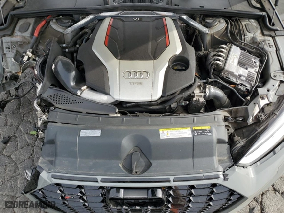 2019 Audi S5 Sportback Premium Plus with VIN WAUB4CF57KA040605, listed as a Copart auction lot 84692924 with NaN miles and Salvage Title. Bid and sale history available at carsss.com. Image 12.