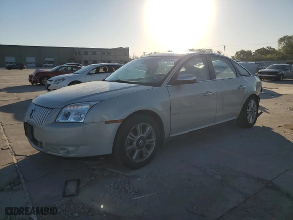 2008 Mercury Sable Premier with VIN 1MEHM42WX8G610800, listed as a Copart auction lot 74048594 with 210,922 mi miles and Salvage Title. Bid and sale history available at carsss.com. Image 1.
