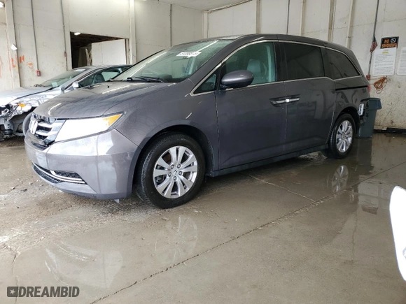 2016 Honda Odyssey EX-L with VIN 5FNRL5H67GB162112, listed as a Copart auction lot 51288545 with 100,790 mi miles and Salvage Title. Bid and sale history available at carsss.com. Image 1.