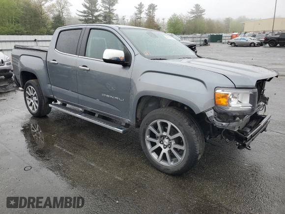 2022 GMC Canyon 4WD Denali with VIN 1GTG6EEN0N1147922, listed as a Copart auction lot 54143435 with 68,650 mi miles and Salvage title. Bid and sale history available at DreamBid. Image 4.