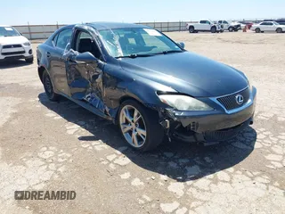 2009 Lexus IS 250 with VIN JTHBK262395093201, listed as a IAAI auction lot 42228496 with 186,909 mi miles and . Bid and sale history available at DreamBid. Image 1.