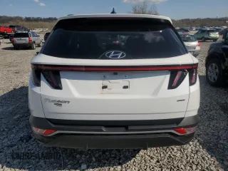 2023 Hyundai Tucson SEL with VIN 5NMJBCAE3PH255889, listed as a Copart auction lot 52285565 with 13,896 mi miles and Salvage Title. Bid and sale history available at carsss.com. Image 6.