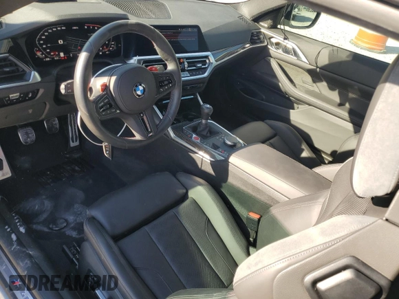 2021 BMW M4 with VIN WBS53AZ07MCH50971, listed as a Copart auction lot 73740474 with 11,512 mi miles and Salvage Title. Bid and sale history available at carsss.com. Image 8.