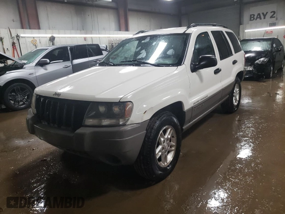 2004 Jeep Grand Cherokee Laredo with VIN 1J4GX48S64C114641, listed as a Copart auction lot 83894884 with 109,773 mi miles and Non repairable. Bid and sale history available at DreamBid. Image 1.