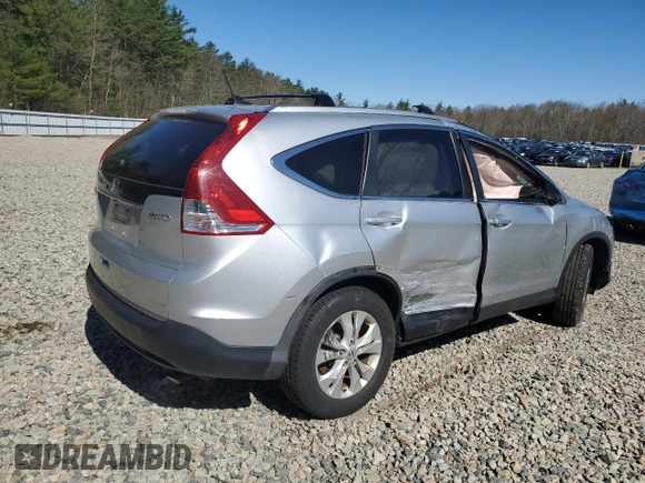 2013 Honda CR-V EX-L z VIN 2HKRM4H73DH616420, wystawiony jako Copart lot #54659295 z przebiegiem 176 725 mil mil oraz Szkody całkowita. Historia ofert i sprzedaży dostępna na DreamBid. Obrazek 3.