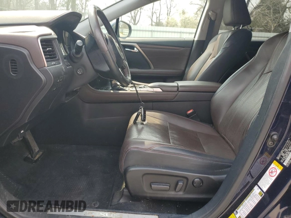 2017 Lexus RX with VIN 2T2BZMCA5HC109965, listed as a Copart auction lot 48533545 with 111,030 mi miles and Salvage Title. Bid and sale history available at carsss.com. Image 7.