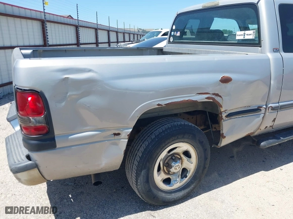 1999 Dodge Ram 1500 with VIN 1B7HC13Y1XJ558929, listed as a IAAI auction lot 41966296 with 329,771 mi miles. Bid and sale history available at carsss.com. Image 6.