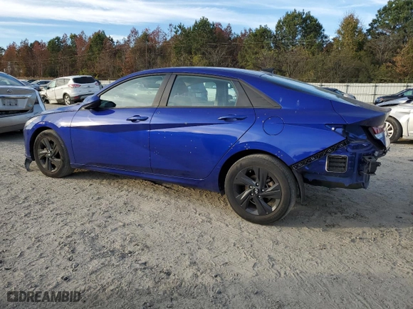 2022 Hyundai Elantra Essential with VIN KMHLM4AG4NU334290, listed as a Copart auction lot 81979384 with 45,547 mi miles and Salvage Title. Bid and sale history available at carsss.com. Image 2.