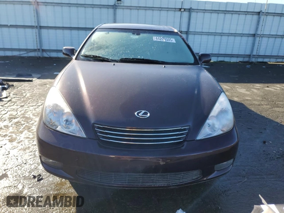 2004 Lexus ES 350 with VIN JTHBA30G945026429, listed as a Copart auction lot 44203505 with 143,927 mi miles and Salvage Title. Bid and sale history available at DreamBid. Image 5.