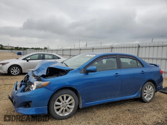 2010 Toyota Corolla with VIN 1NXBU4EE7AZ229712, listed as a Copart auction lot 57962845 with Not provided miles and Salvage title. Bid and sale history available at DreamBid. Image 1.