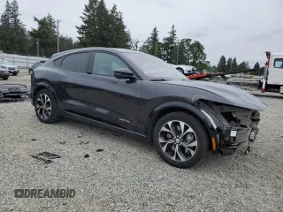 2022 Ford Mustang Mach-E Premium with VIN 3FMTK3SS9NMA41704, listed as a Copart auction lot 56936195 with 19,217 mi miles and Salvage title. Bid and sale history available at DreamBid. Image 4.