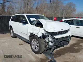 2022 Jeep Grand Cherokee Limited z VIN 1C4RJKBG8N8586661, wystawiony jako IAAI lot #41760327 z przebiegiem 43 894 mil mil oraz . Historia ofert i sprzedaży dostępna na DreamBid. Obrazek 1.
