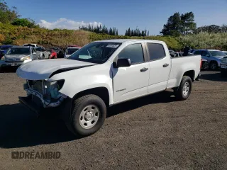 2019 Chevrolet Colorado 2WD Work Truck z VIN 1GCGSBEN1K1175038, wystawiony jako Copart lot #46954625 z przebiegiem 99 562 mil mil oraz Szkoda całkowita • Salvage title. Historia ofert i sprzedaży dostępna na DreamBid. Obrazek 1.
