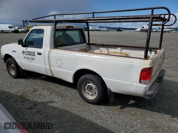 2000 Ford Ranger XL with VIN 1FTYR10V6YPA45523, listed as a Copart auction lot 49020935 with 153,652 mi miles and Clean Title. Bid and sale history available at carsss.com. Image 2.