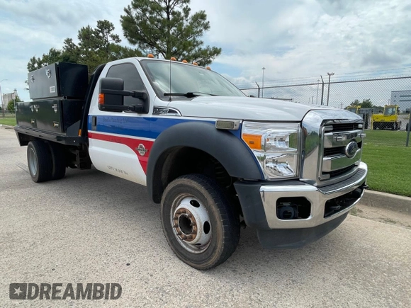 2014 Ford F-450 with VIN 1FDUF4GT5EEA92994, listed as a Copart auction lot 59019495 with 313,438 mi miles and Clean title. Bid and sale history available at DreamBid. Image 1.