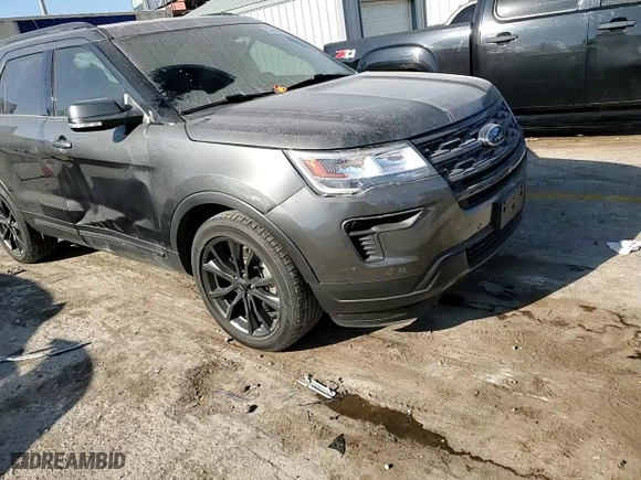 2019 Ford Explorer XLT with VIN 1FM5K7D81KGB39049, listed as a Copart auction lot 82164554 with 81,366 mi miles and Salvage Title. Bid and sale history available at carsss.com. Image 12.