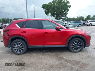 2018 Mazda CX-5 Grand Touring with VIN JM3KFADM5J0437365, listed as a IAAI auction lot 42657919 with 96,760 mi miles and . Bid and sale history available at DreamBid. Image 13.