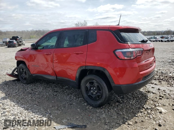 2018 Jeep Compass Sport with VIN 3C4NJCAB2JT368172, listed as a Copart auction lot 51262865 with 85,921 mi miles and Clean title. Bid and sale history available at DreamBid. Image 2.
